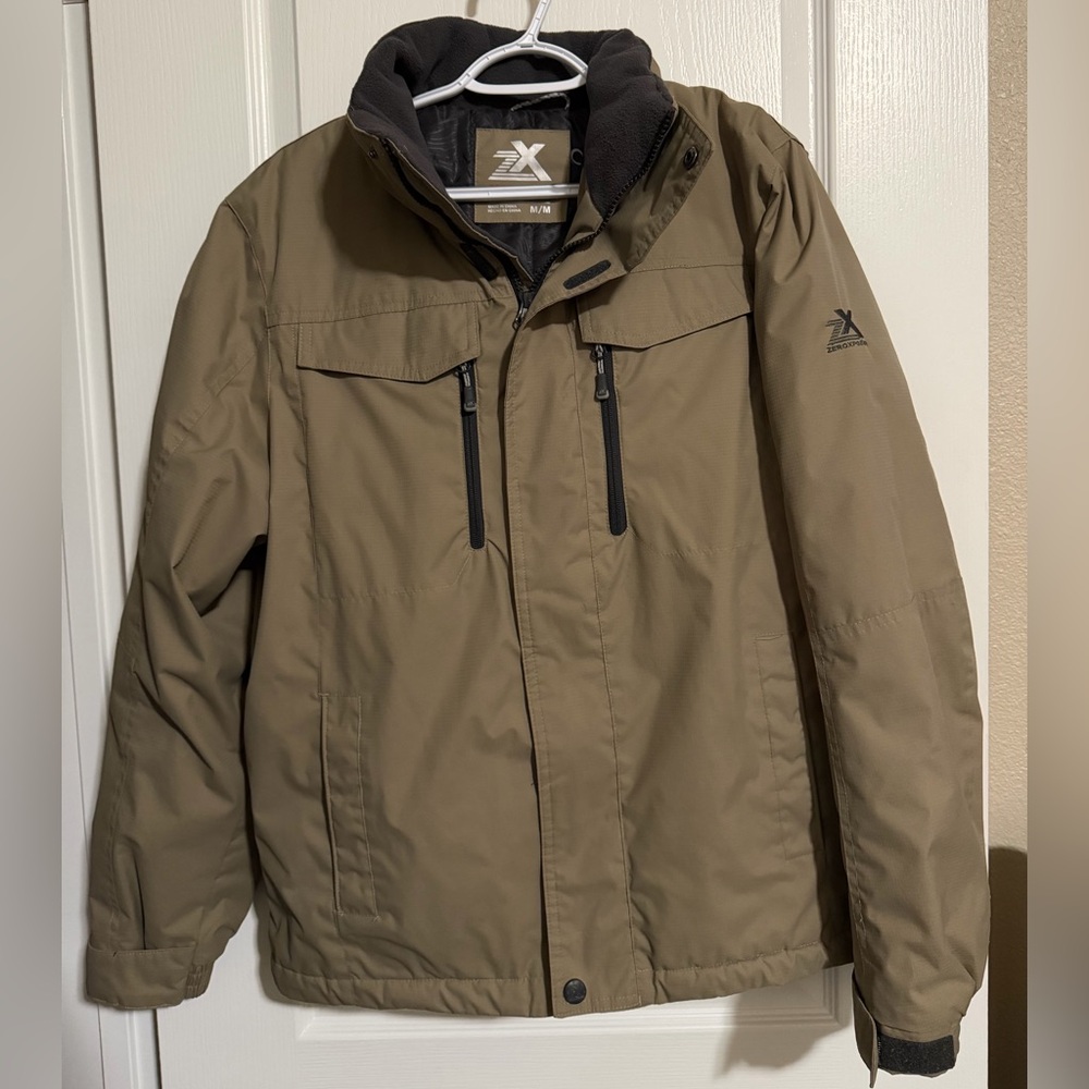 ZeroXposur Men's Brown Performance Jacket